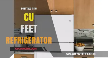 Understanding the Height of an 18 Cubic Feet Refrigerator