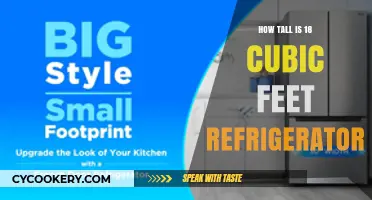 Understanding the Height of an 18 Cubic Feet Refrigerator
