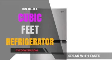 Understanding the Height of a 5 Cubic Feet Refrigerator