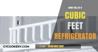 Understanding the Height of a 6 Cubic Feet Refrigerator