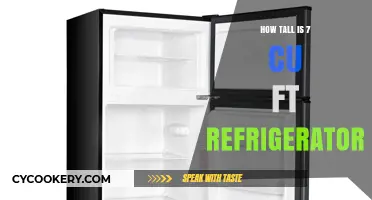 Understanding the Height of a 7 Cubic Feet Refrigerator