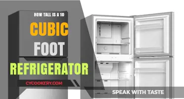 Standard 10 Cubic Foot Refrigerator Height: A Comprehensive Guide