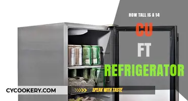 Standard Height of a 14 Cubic Foot Refrigerator: A Quick Guide