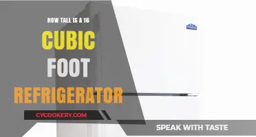 Standard Height of a 16 Cubic Foot Refrigerator: A Quick Guide