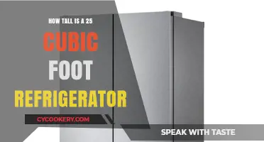 Standard Height of a 25 Cubic Foot Refrigerator Explained