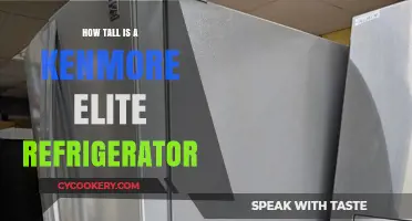 Kenmore Elite Refrigerator Height: A Comprehensive Guide to Dimensions