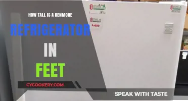 Kenmore Refrigerator Height: How Tall is it in Feet?