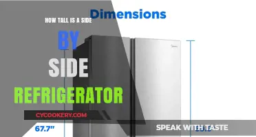 Side by Side Refrigerator Height: A Comprehensive Size Guide