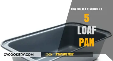 Standard Loaf Pan Dimensions: How Tall Is It?