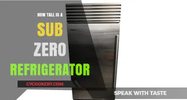 Sub-Zero Refrigerator Height: A Comprehensive Guide to Dimensions