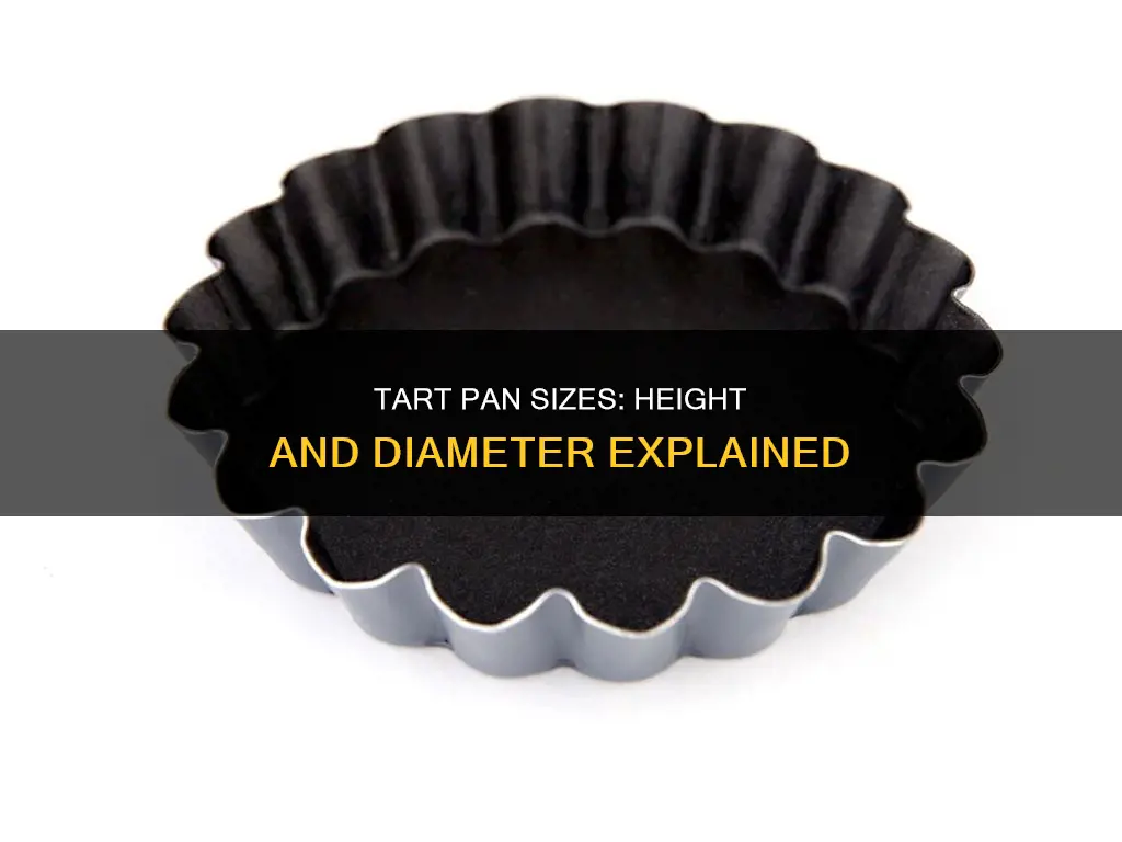 how tall is a tart pan