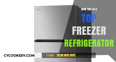 Top Freezer Refrigerator Height: A Comprehensive Size Guide