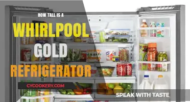 Whirlpool Gold Refrigerator Height: A Comprehensive Guide to Dimensions