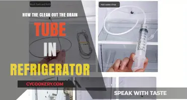 Easy Steps to Clean Your Refrigerator's Drain Tube Effectively