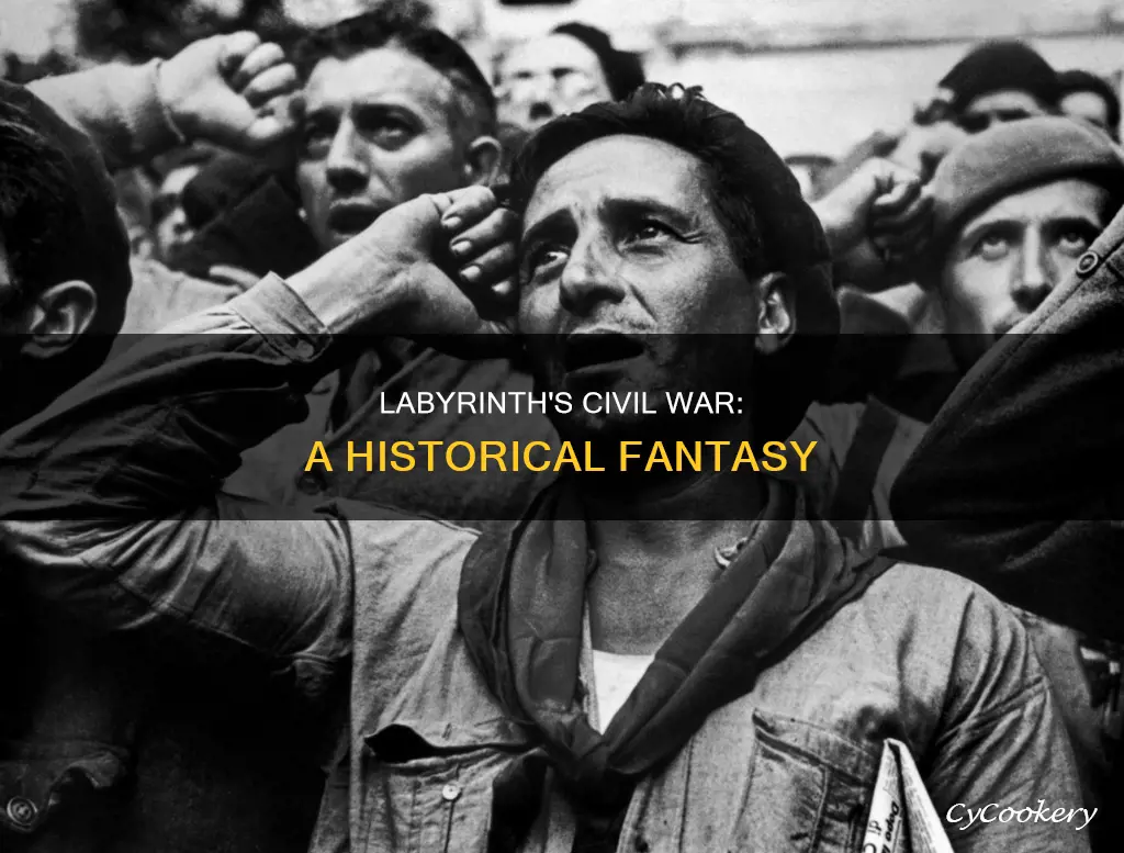 how the movie pans labyrinth related to the civil war