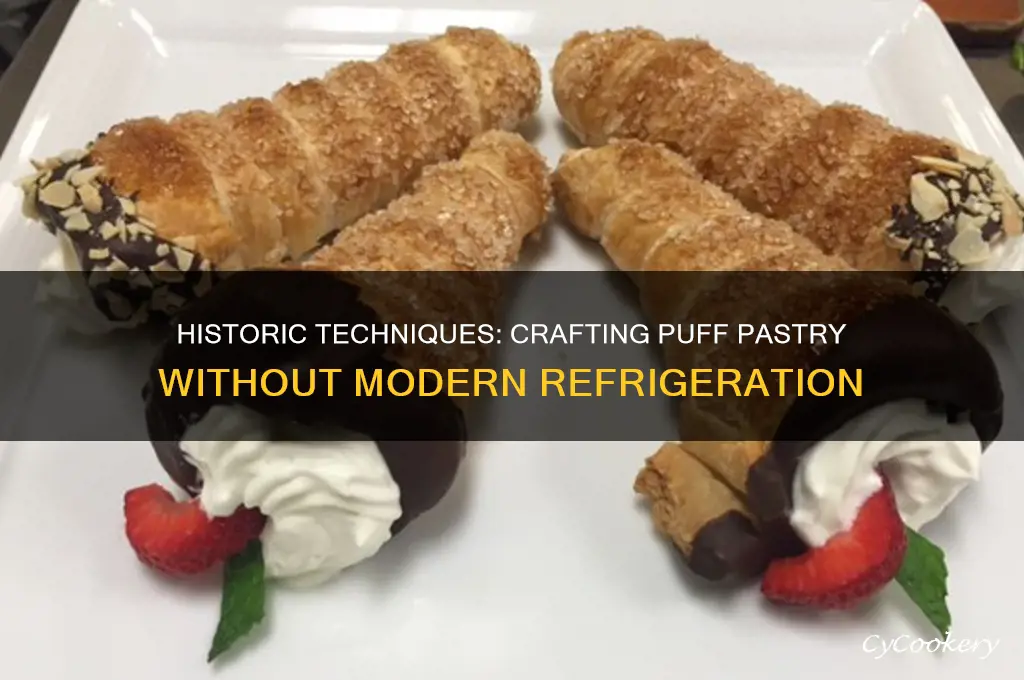 how they made puff pastry before refrigeration
