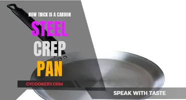 Carbon Steel Crepe Pan Thickness