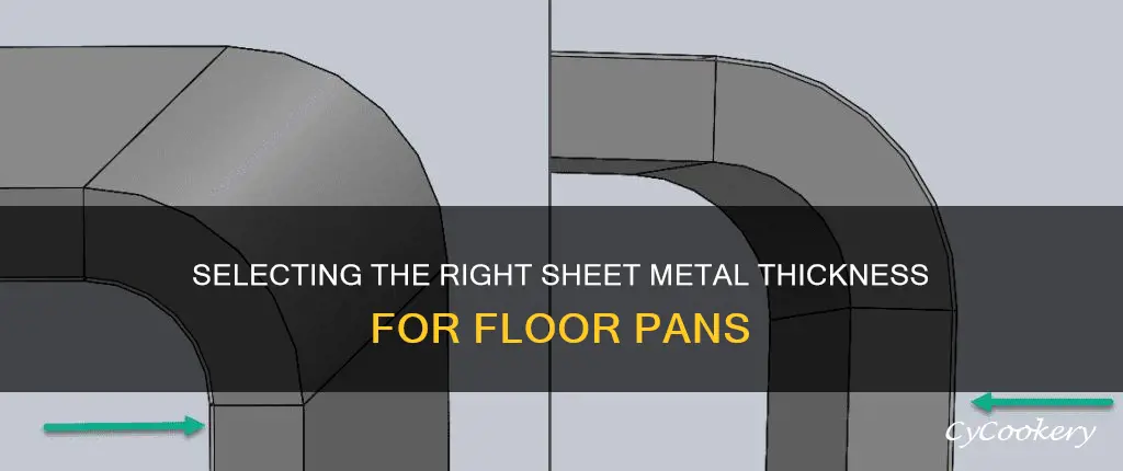 how thick of sheet metal for floor pans