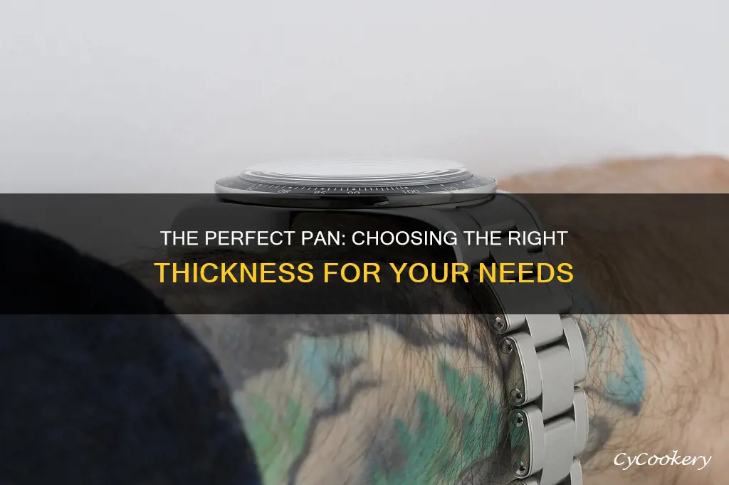 how thick should panad
