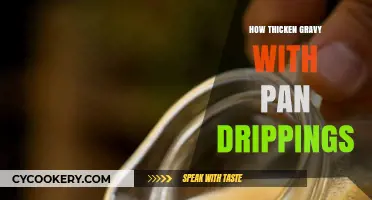 Mastering the Art of Thickening Gravy with Pan Drippings