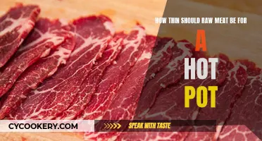 Hot Pot Meat Slicing: The Perfect Thickness for Tender Bites