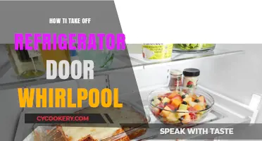 Easy Steps to Remove Your Whirlpool Refrigerator Door Safely