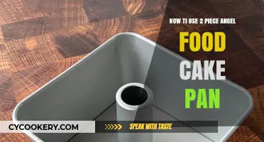 Mastering the Art of Baking with a 2-Piece Angel Food Cake Pan