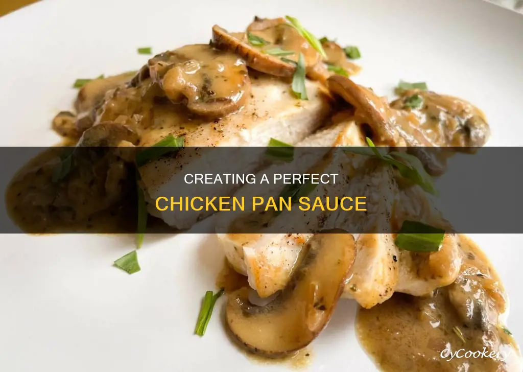 how to a good chicken pan sauce