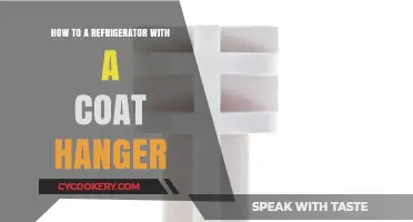 DIY Fix: Repairing Your Refrigerator with a Coat Hanger Easily