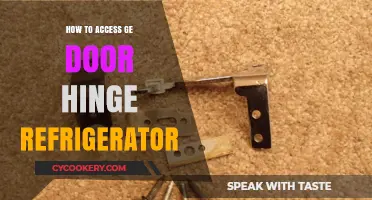 Easy Steps to Access and Repair Your GE Refrigerator Door Hinge
