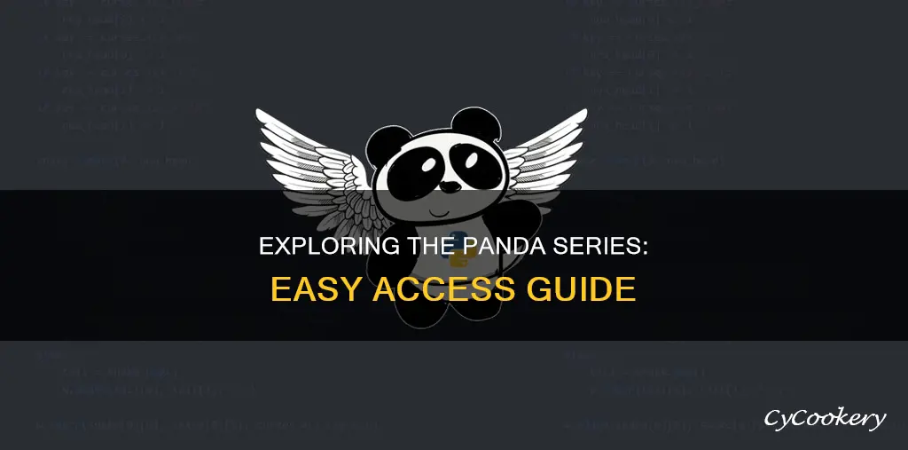 how to access panada series