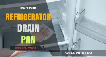Accessing Refrigerator Drain Pan: A Step-by-Step Guide