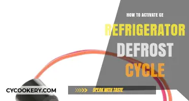 Mastering Your GE Fridge: Activating the Defrost Cycle Easily