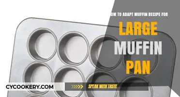 Adjusting Muffin Recipes for Large Pans: Easy Tips