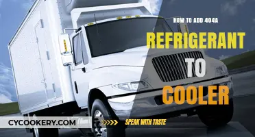 Adding 404A Refrigerant to Your Cooler: A Step-by-Step Guide