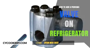 Easy Guide to Installing a Piercing Valve on Your Refrigerator