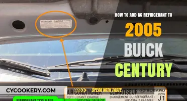 Adding AC Refrigerant to Your 2005 Buick Century: A Step-by-Step Guide