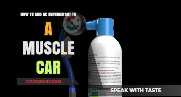 Rev Up Your Ride: Adding AC Refrigerant to Muscle Cars