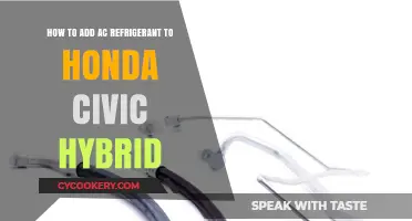 DIY Guide: Adding AC Refrigerant to Your Honda Civic Hybrid Safely