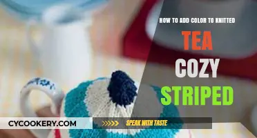 Brighten Your Brew: Adding Vibrant Stripes to Knitted Tea Cozies