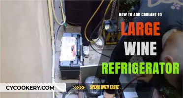 Adding Coolant to Your Large Wine Refrigerator: A Step-by-Step Guide