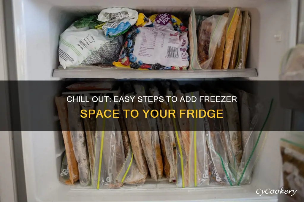 how to add free and to a refrigerator