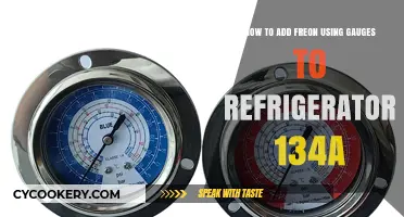 Adding Freon to Your Refrigerator: A Step-by-Step Guide Using Gauges for 134a