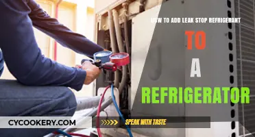 Easy Steps to Add Leak Stop Refrigerant to Your Fridge