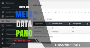 Enhancing Pano Experience: Adding Meta Data