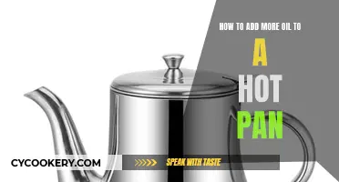 A Hot Pan's Oil: When and How to Add More