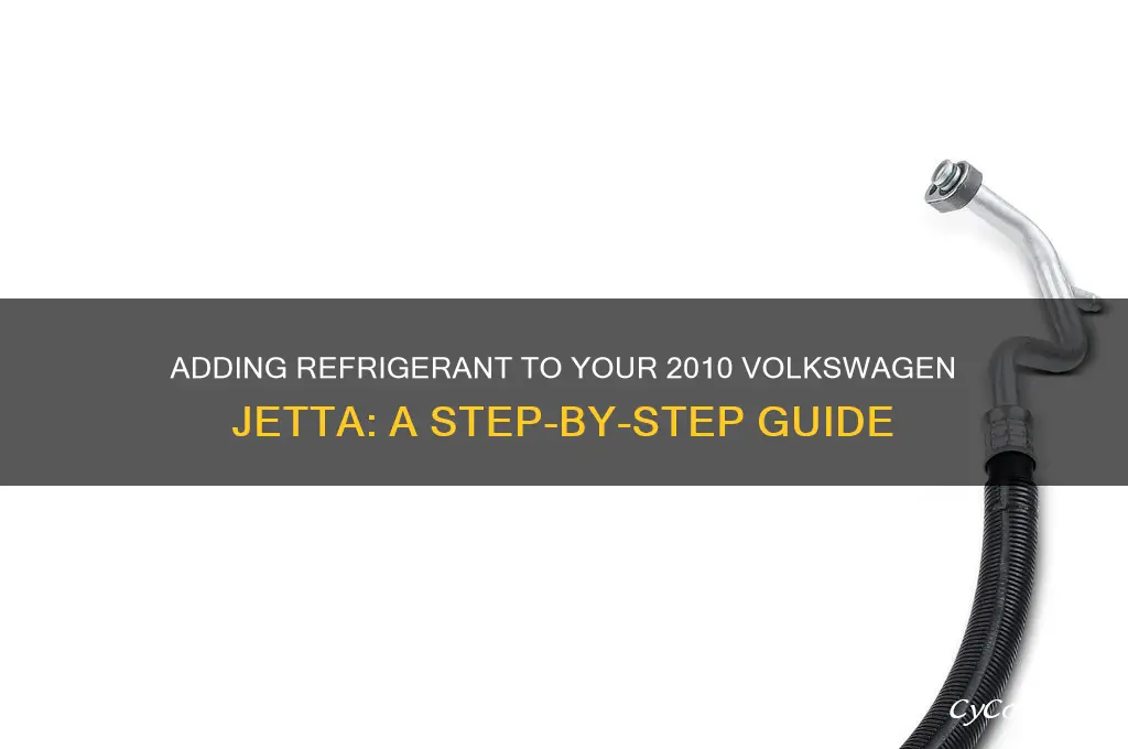 how to add more refrigerant to volkswagen jetta 2010