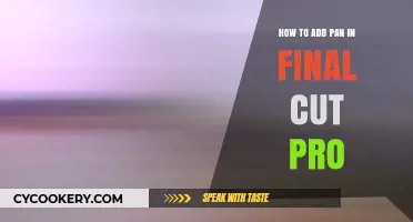 Panning in Final Cut Pro: A Step-by-Step Guide