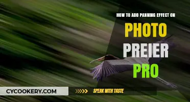 Photo Panning Effect: Premiere Pro Guide