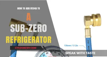 Adding R134a to Your Sub-Zero Fridge: A Step-by-Step Guide
